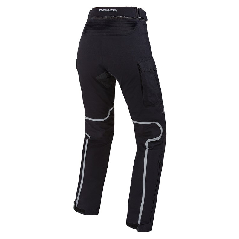Rebelhorn Hardy II Pantalón de moto para mujer Negro liquidación