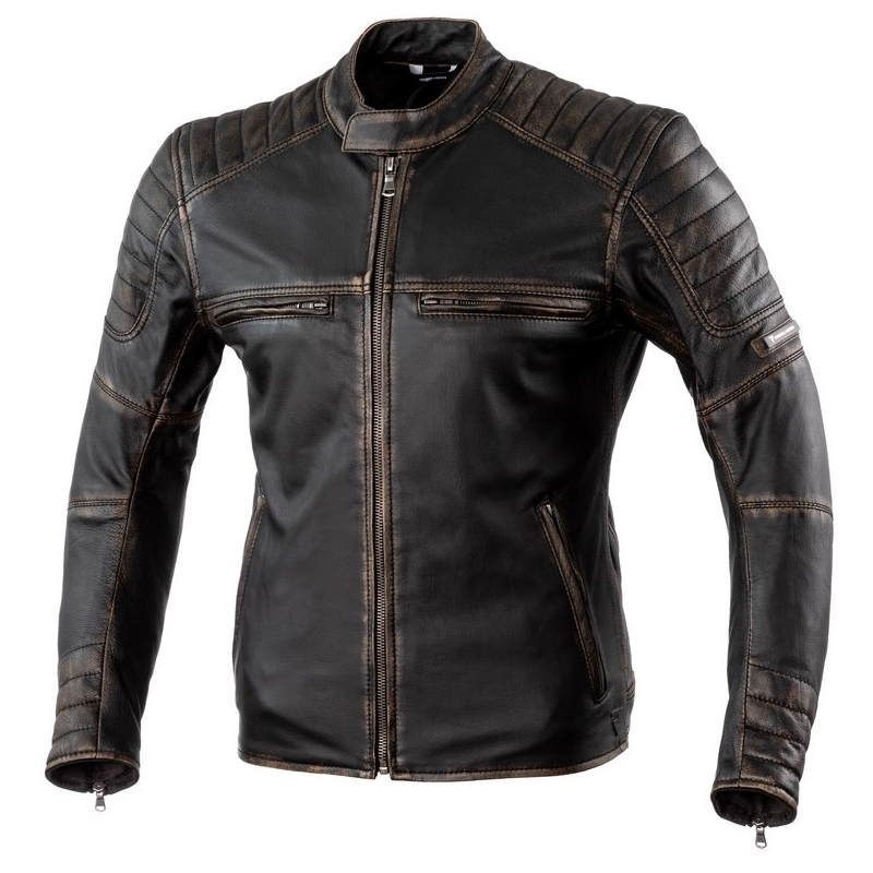 Chaqueta de moto Rebelhorn Hunter Pro Vintage Marrón liquidación