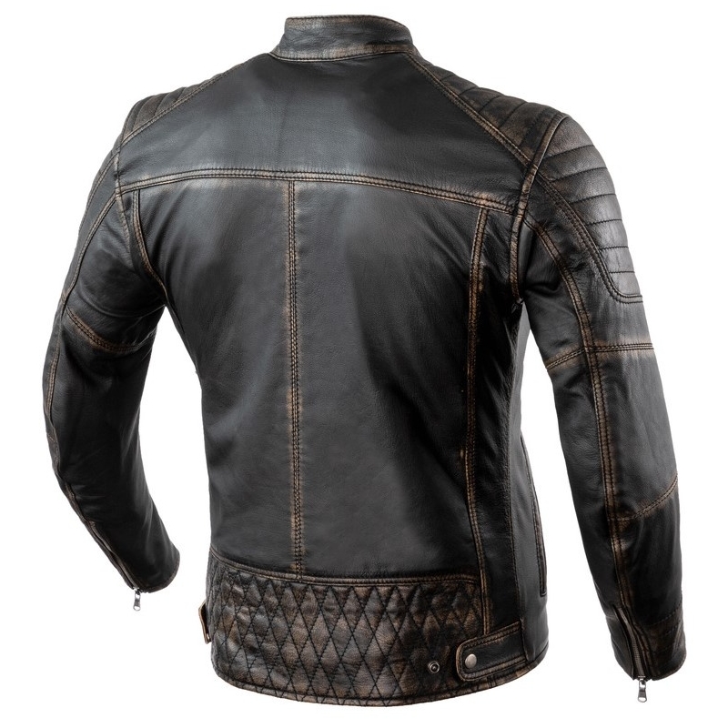 Chaqueta de moto Rebelhorn Hunter Pro Vintage Marrón liquidación