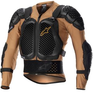 Protector corporal Alpinestars Bionic Action 2 negro-marrón