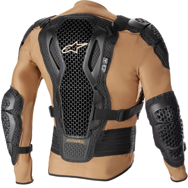 Protector corporal Alpinestars Bionic Action 2 negro-marrón