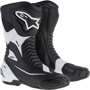 Botas de moto Alpinestars SMX-S negro-blanco