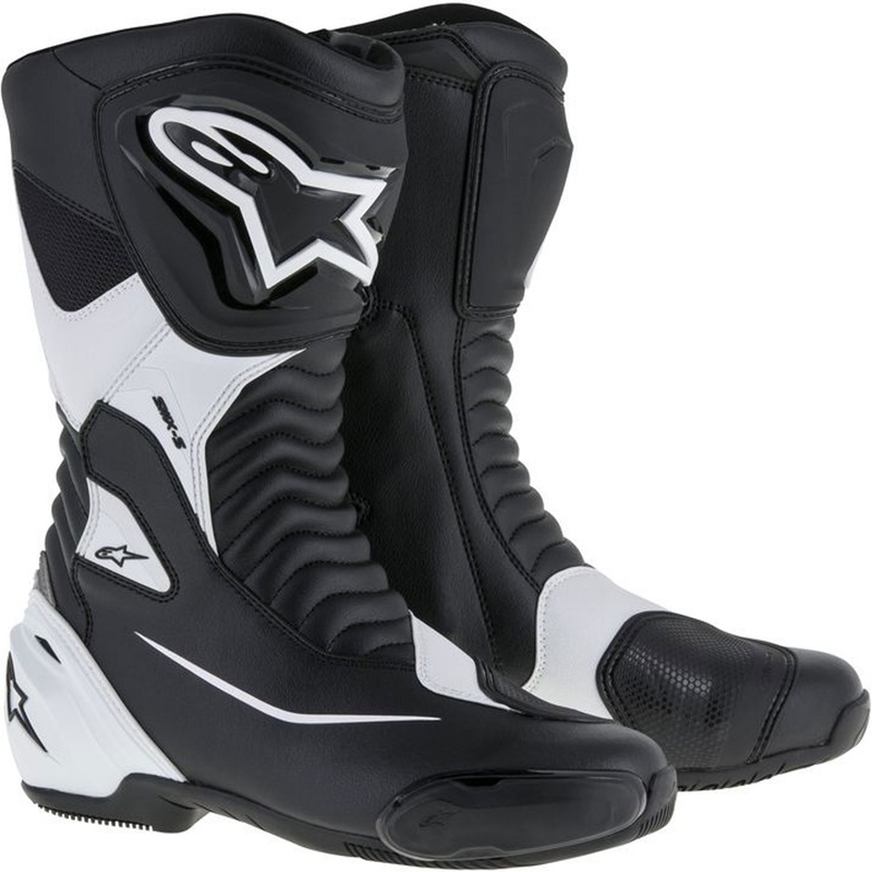 Botas de moto Alpinestars SMX-S negro-blanco