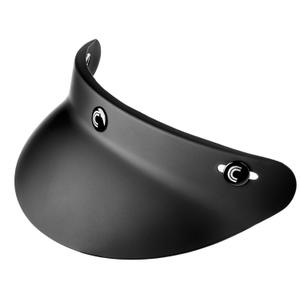 Visera corta negra para cascos Cassida Oxygen/Eso