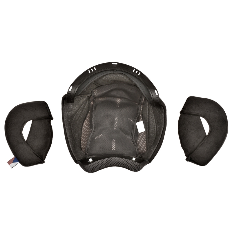 Casco Cassida Oxygen 2.0 interior negro gris