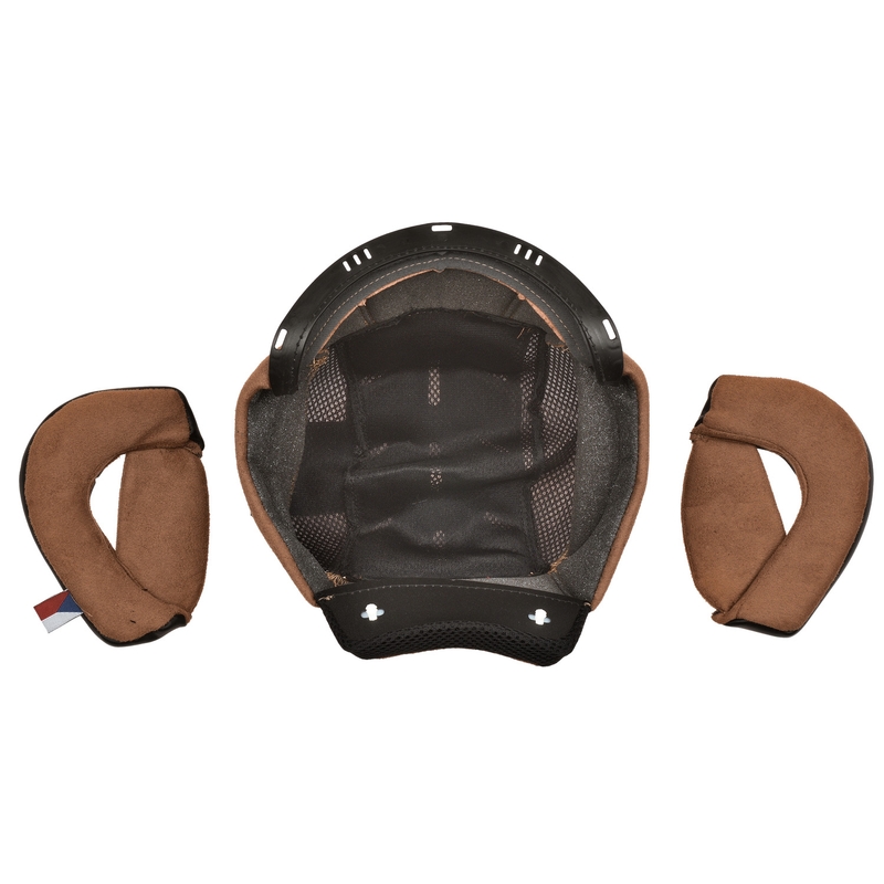 Casco Cassida Oxygen 2.0 interior negro marrón