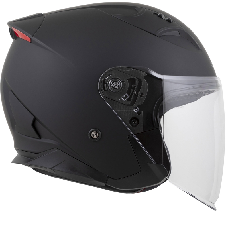 Casco abierto Cassida Reflex 2.0 Solid en negro mate y gris oscuro