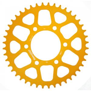 Hliníková řetězová rozeta SUPERSPROX zlatá 44 zubů, 520