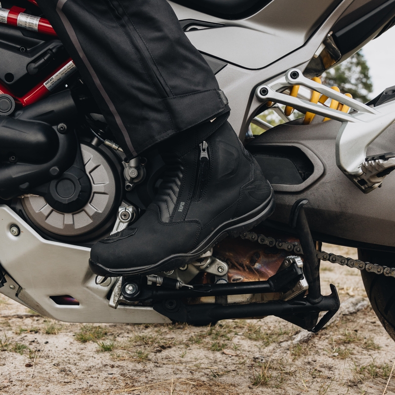 Botas de moto Ozone Rapid negras mate