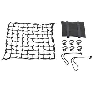 Red flexible para equipaje de moto con ganchos de plástico Daytona 40 x 40 cm negro