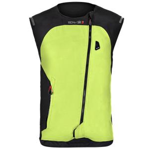 Chaleco airbag con sistema Tech-Air®3 V2 de Alpinestars, amarillo fluorescente y negro
