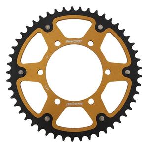 Řetězová rozeta SUPERSPROX STEALTH zlatá 49 zubů, 520