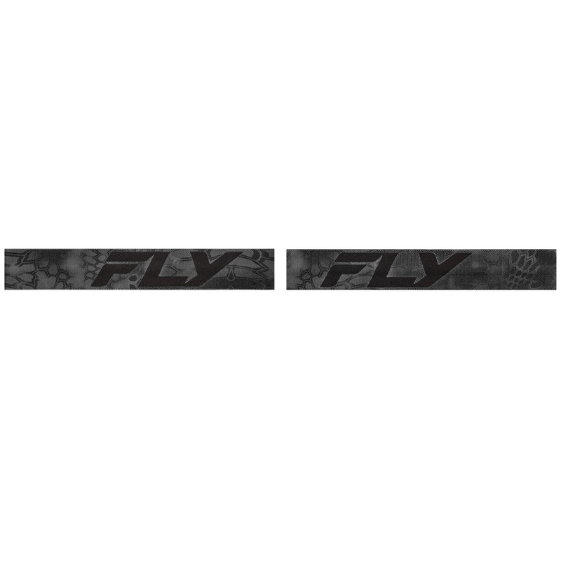 Gafas de motocross Fly Racing Focus de color gris-negro con plexiglás transparente