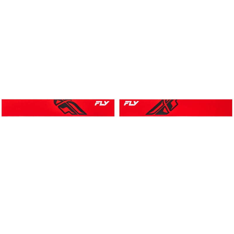 Gafas de motocross Fly Racing Focus rojo-negro con plexiglás transparente