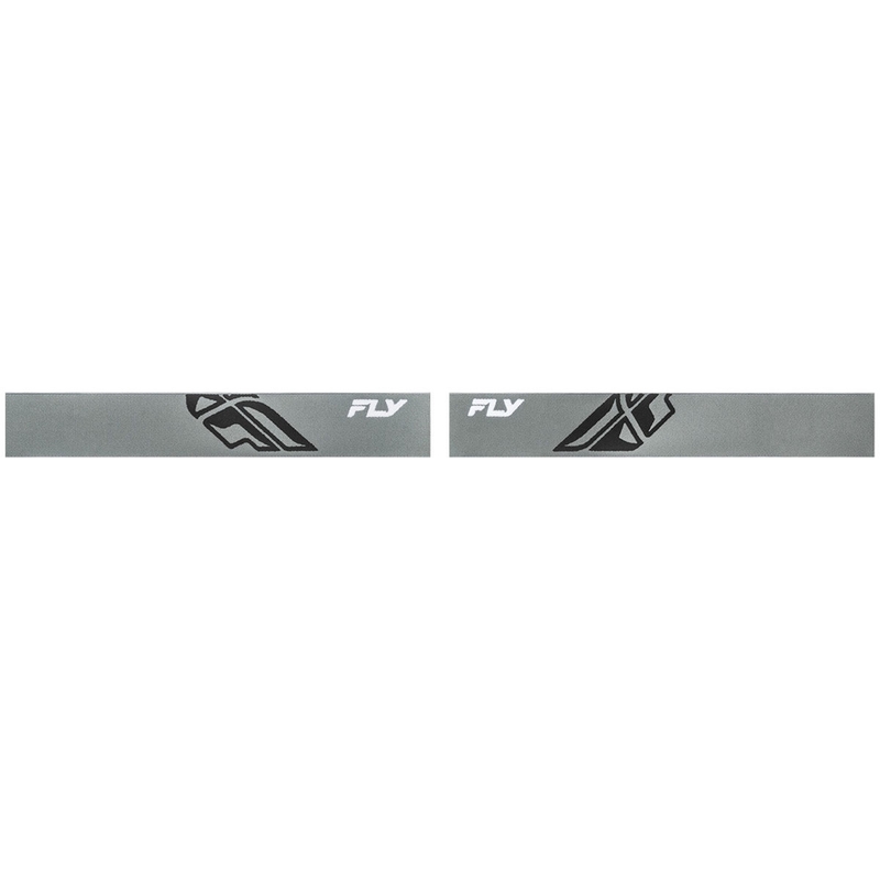 Gafas de motocross Fly Racing Focus II para niños, color gris y negro, con lente transparente