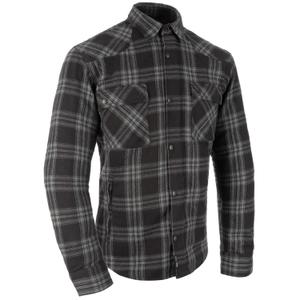 Camisa de motociclista Oxford Kickback 3.0 gris