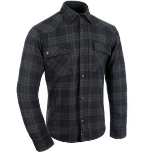 Camisa de moto Oxford Kickback 3.0 verde