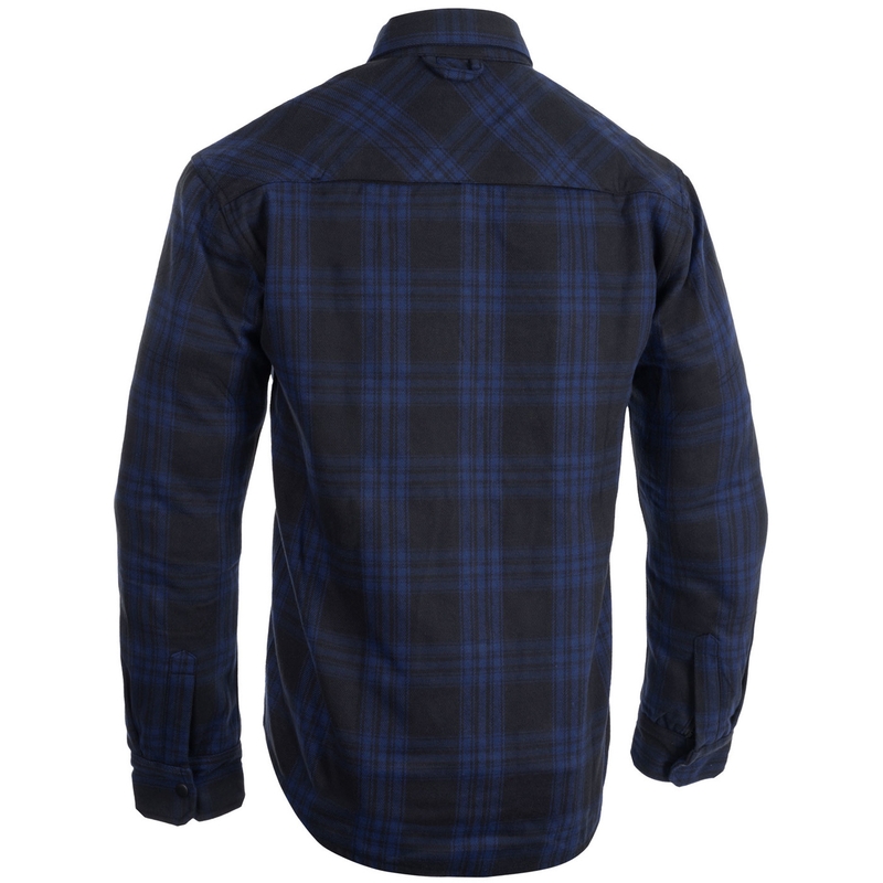 Camisa de motociclista Oxford Kickback 3.0 azul
