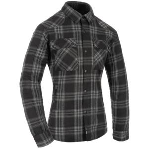 Camisa de moto para mujer Oxford Kickback 3.0 gris