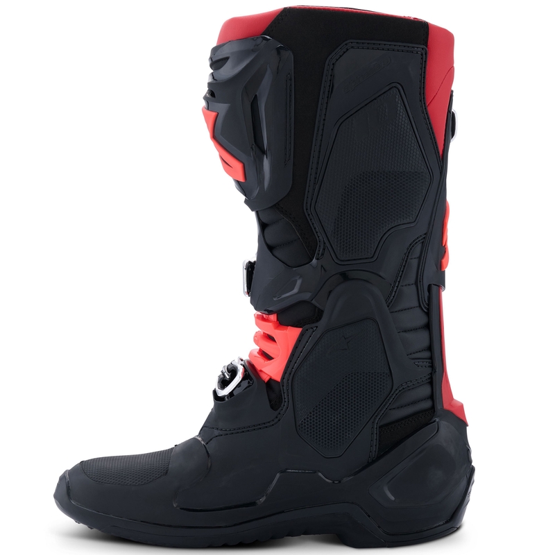 Botas de moto Alpinestars Tech 10 negro-rojo