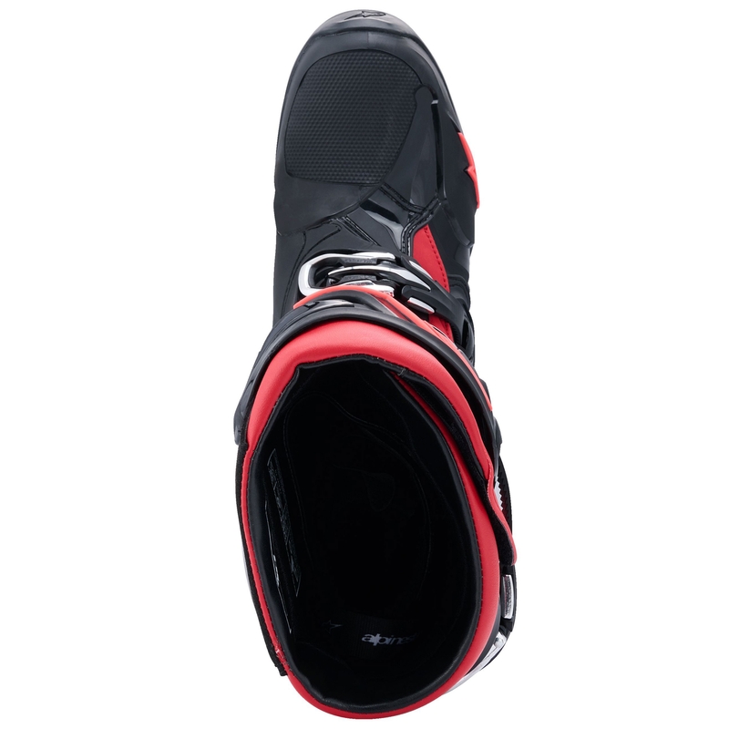 Botas de moto Alpinestars Tech 10 negro-rojo