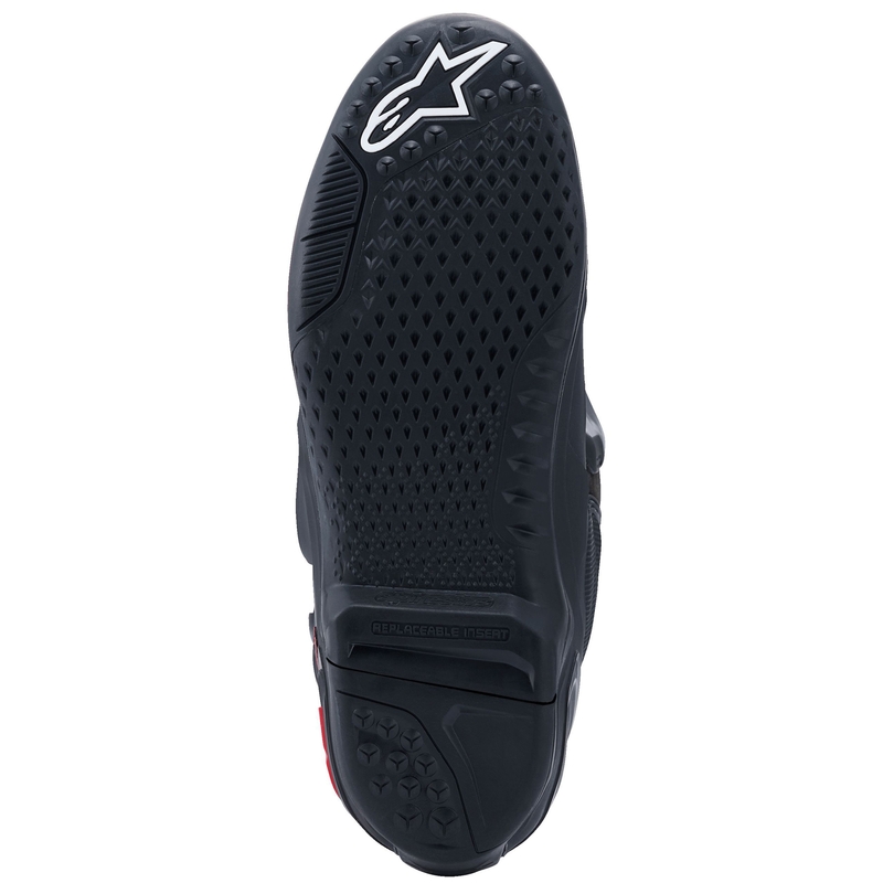 Botas de moto Alpinestars Tech 10 negro-rojo