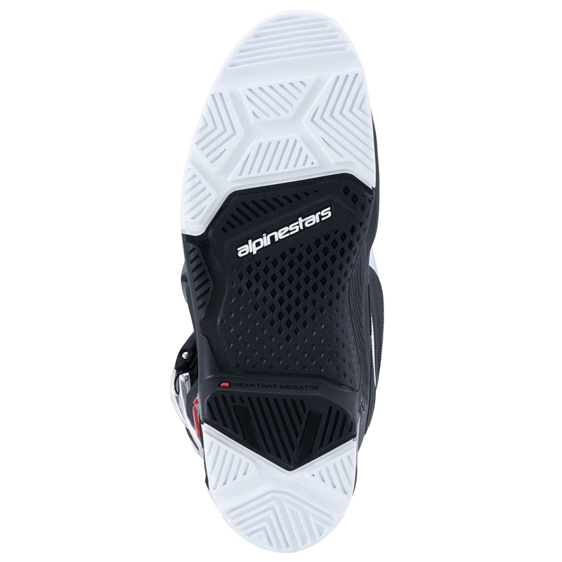 Botas de moto enduro Alpinestars Tech 7 negro-blanco
