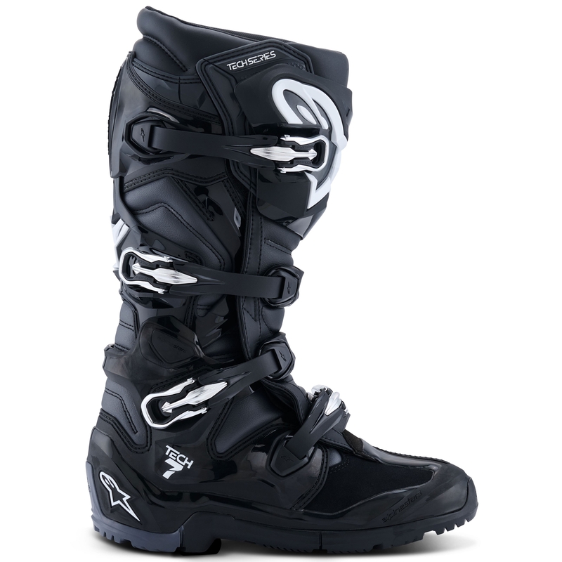 Botas de moto Alpinestars Tech 7 Enduro Negro-Antracita-Blanco