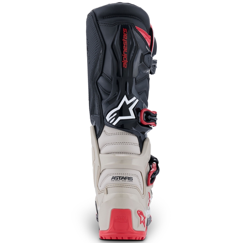 Botas de moto Alpinestars Tech 7 Enduro Negro-Gris Claro-Rojo