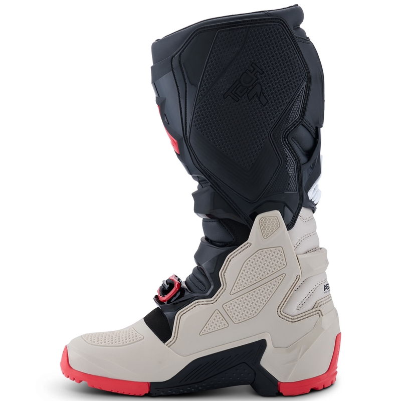 Botas de moto Alpinestars Tech 7 Enduro Negro-Gris Claro-Rojo