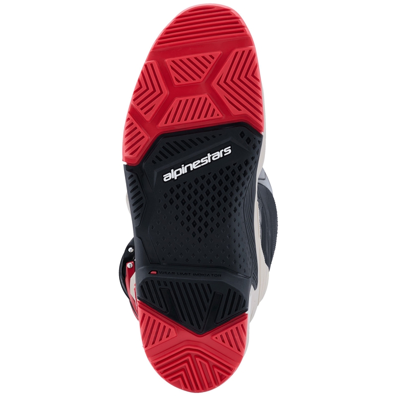 Botas de moto Alpinestars Tech 7 Enduro Negro-Gris Claro-Rojo