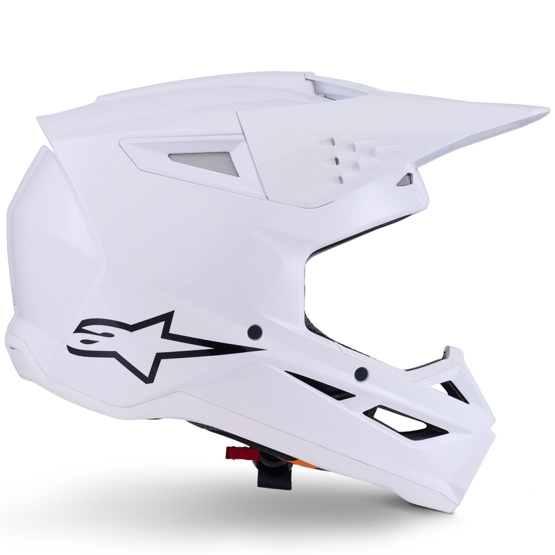 Casco de motocross Alpinestars S-M3 Solid blanco