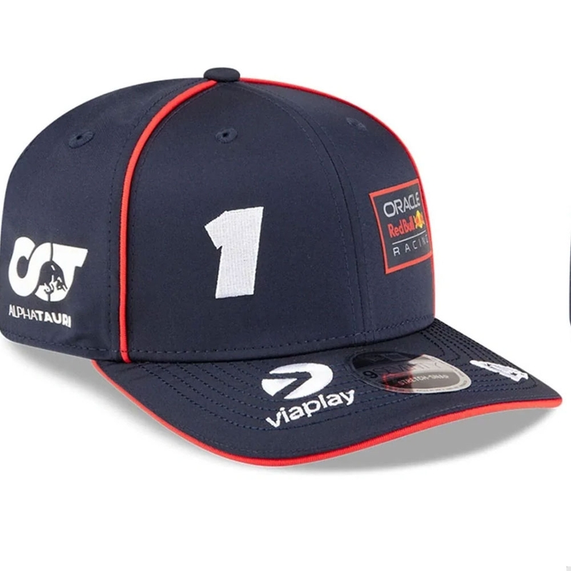 Gorra azul oscuro de Max Verstappen de Red Bull Racing F1