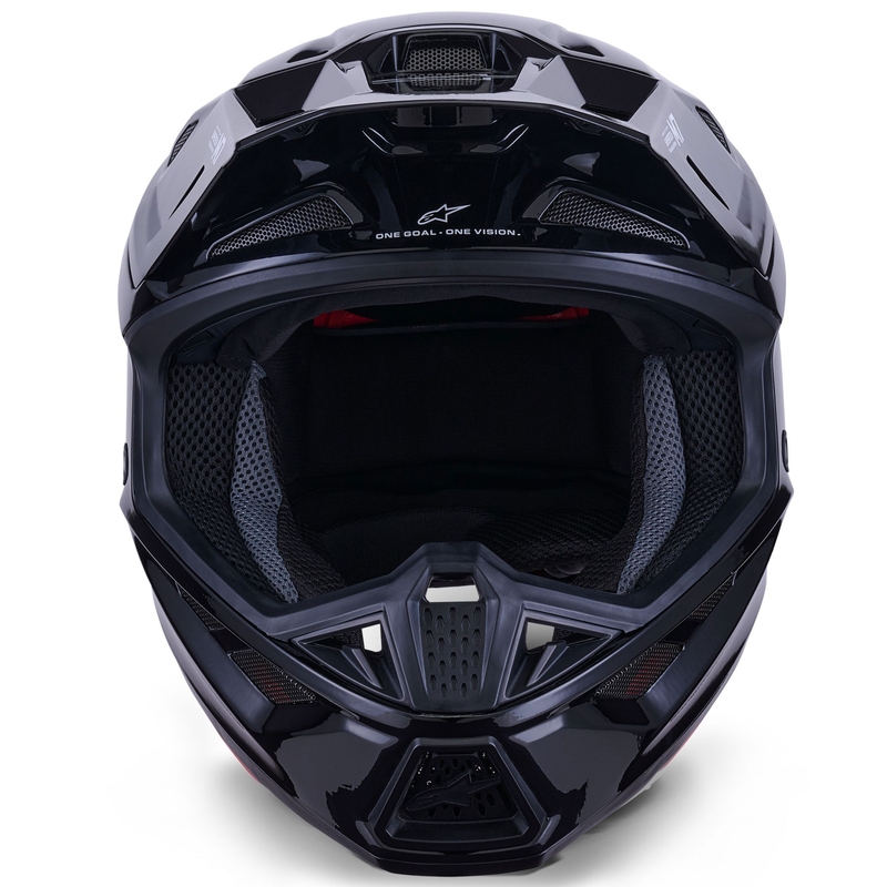 Casco de motocross Alpinestars SM7 Solid negro