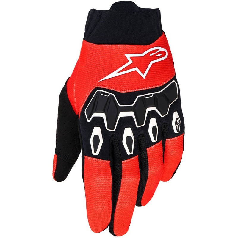 Guantes de motocross Alpinestars Full Bore V2 naranja-negro