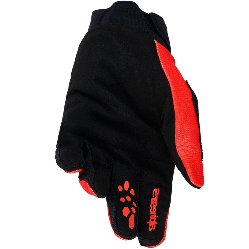 Guantes de motocross Alpinestars Full Bore V2 naranja-negro