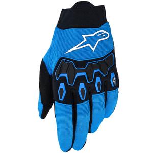 Guantes de motocross Alpinestars Full Bore V2 azul-negro
