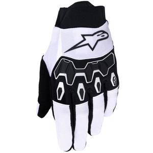 Guantes de motocross Alpinestars Full Bore V2 gris claro-negro
