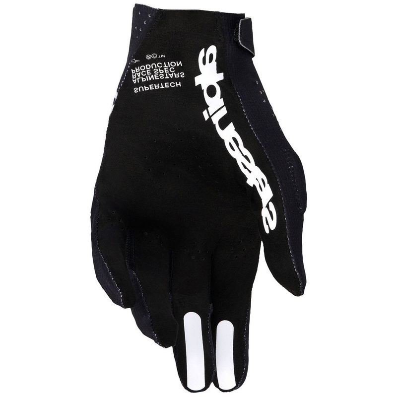 Guantes de motocross Alpinestars Supertech MX negro-blanco