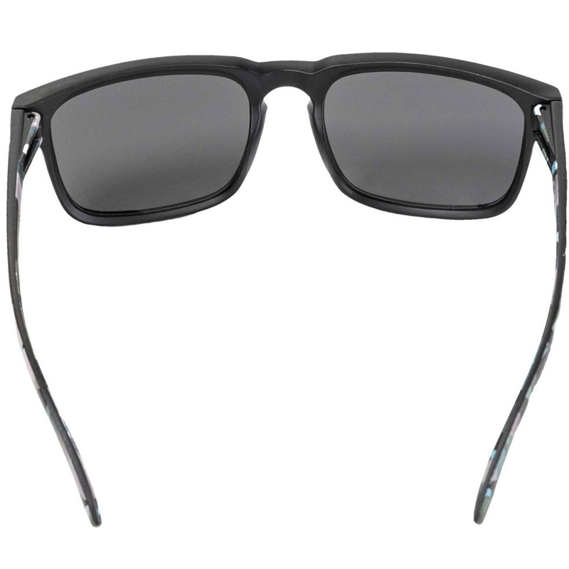 Gafas de sol Meatfly Memphis Pink Flowers en negro y rosa