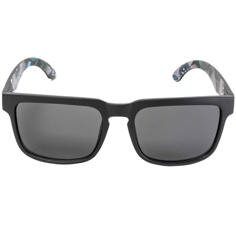 Gafas de sol Meatfly Memphis Pink Flowers en negro y rosa