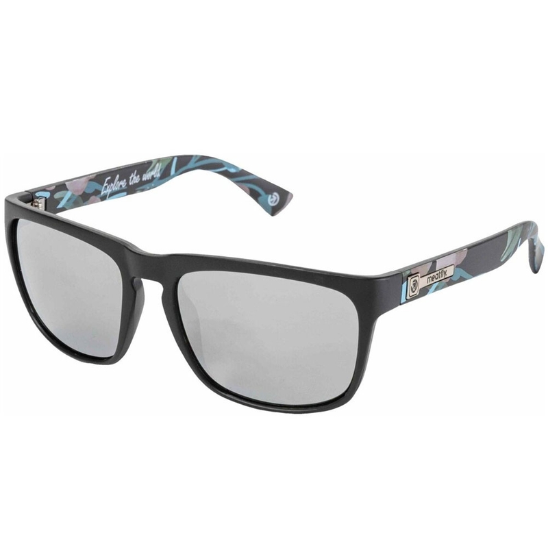 Gafas de sol Meatfly Ronnie Pink Flowers en negro y rosa