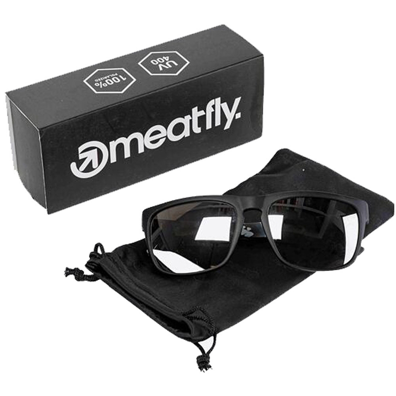 Gafas de sol Meatfly Ronnie Pink Flowers en negro y rosa