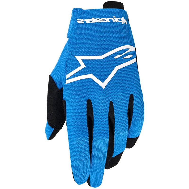 Guantes de motocross Alpinestars Radar azul-blanco