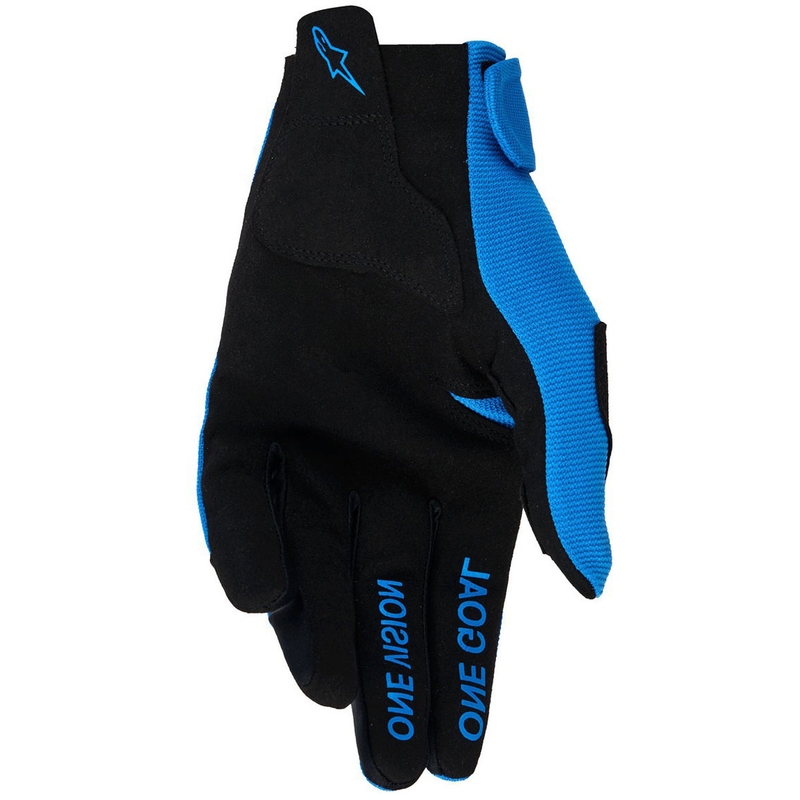 Guantes de motocross Alpinestars Radar azul-blanco