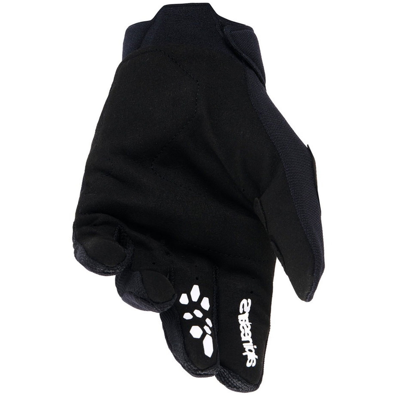 Guantes de motocross Alpinestars Full Bore V2 para jóvenes y niños, color negro y blanco