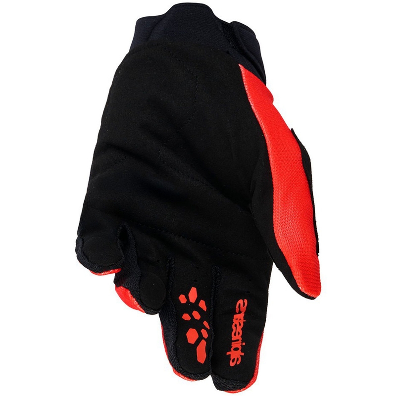 Guantes de motocross Alpinestars Full Bore V2 para jóvenes y niños, color rojo, negro y blanco