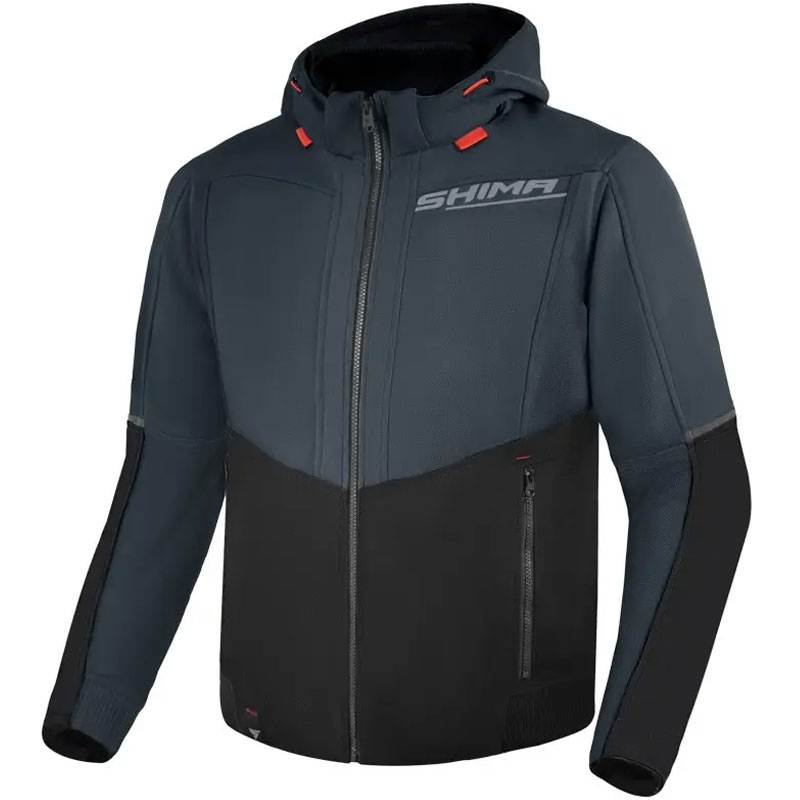 Chaqueta de moto gris Shima Daybreaker