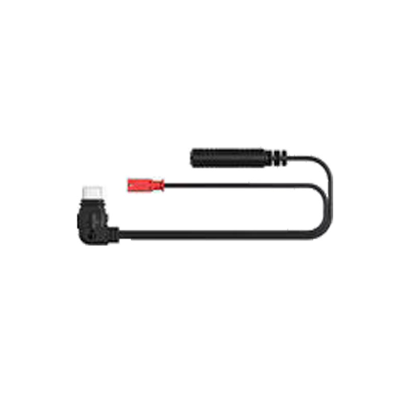 Adaptador para conectar auriculares de repuesto para el sistema de audio Sena 60S, color negro.
