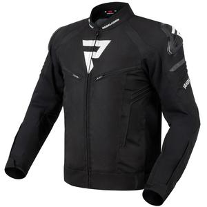 Chaqueta de moto Rebelhorn Vandal negra y blanca